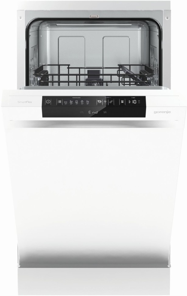 Посудомоечная машина Gorenje GS531E10W (2 корзины) белый (узкая)