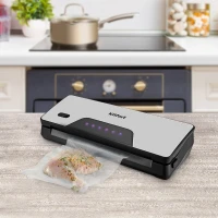 Вакуумный упаковщик Kitfort КТ-1517 130Вт 0.7Бар шир.пак.:29см серебристый/черный