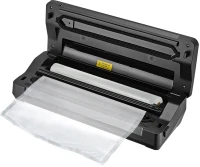 Вакуумный упаковщик Kitfort КТ-1517 130Вт 0.7Бар шир.пак.:29см серебристый/черный