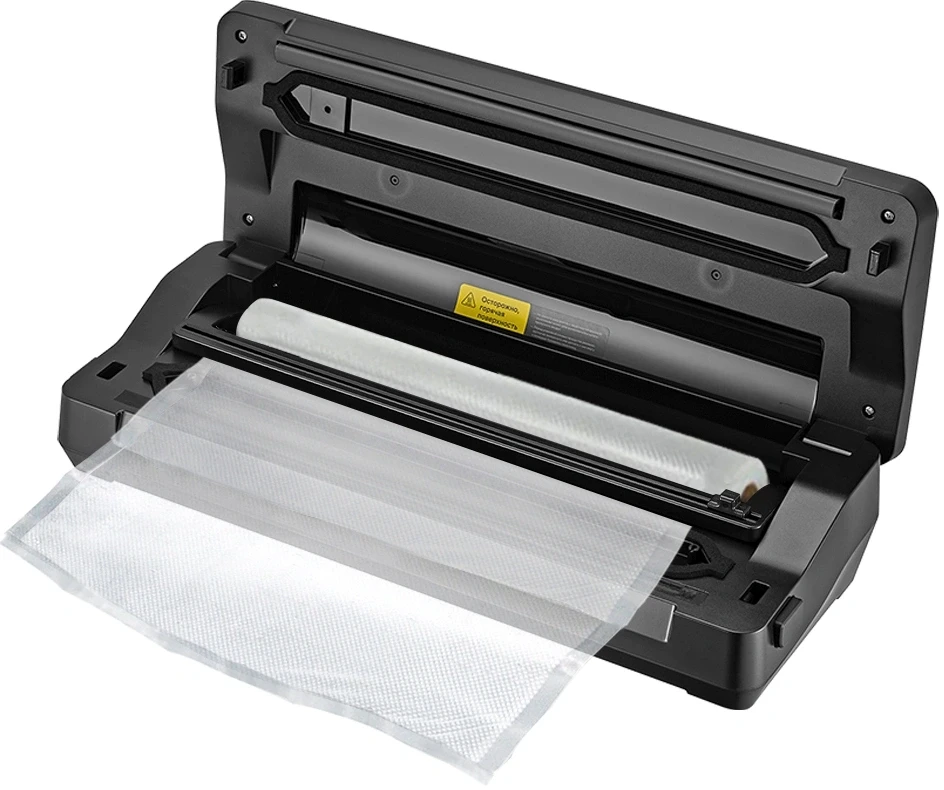 Вакуумный упаковщик Kitfort КТ-1517 130Вт 0.7Бар шир.пак.:29см серебристый/черный