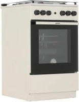 Плита Газовая Gorenje GG5A21BEF бежевый (стеклянная крышка) реш.чугун