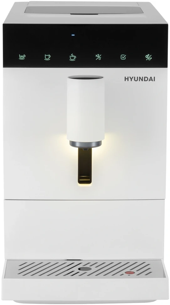 Кофемашина Hyundai HAM-4400 1350Вт белый/черный