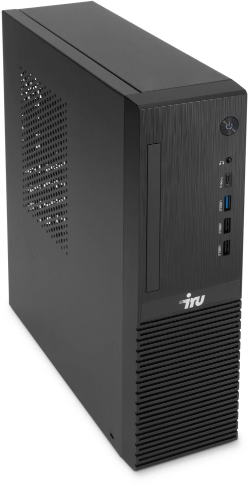 ПК IRU 310SC SFF i3 12100 (3.3) 16Gb SSD256Gb UHDG 730 Windows 11 Pro GbitEth 200W черный (1969056)  