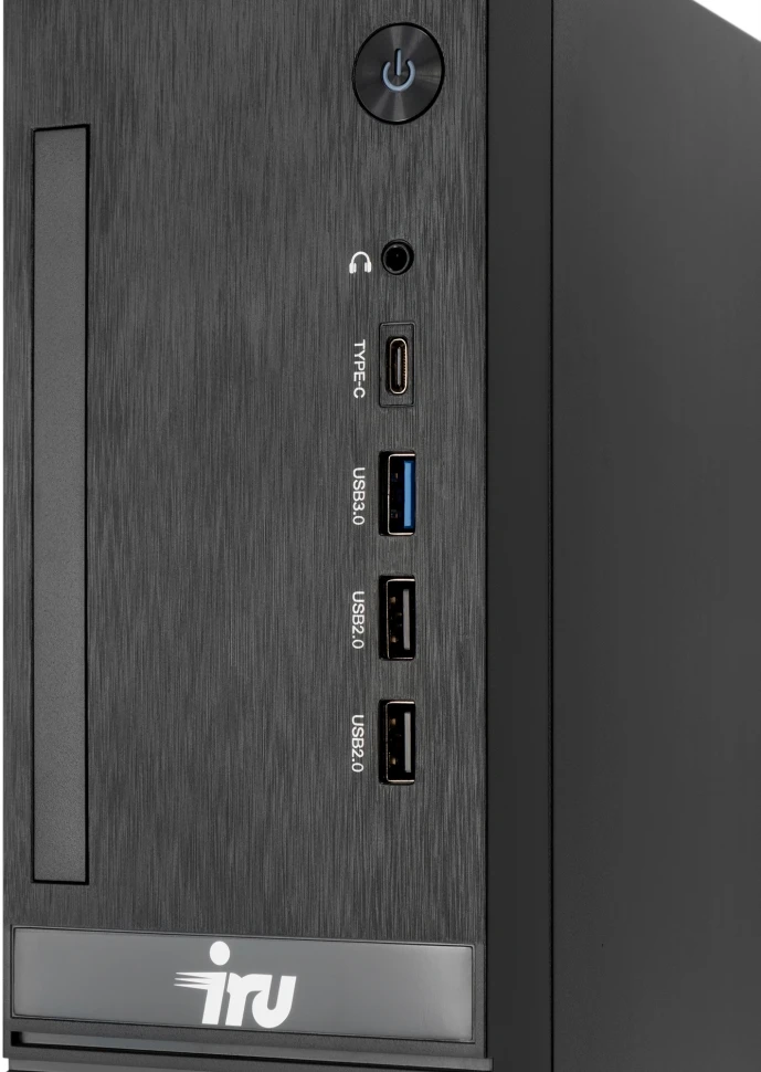 ПК IRU 310SC SFF i3 12100 (3.3) 16Gb SSD256Gb UHDG 730 Windows 11 Pro GbitEth 200W черный (1969056)  