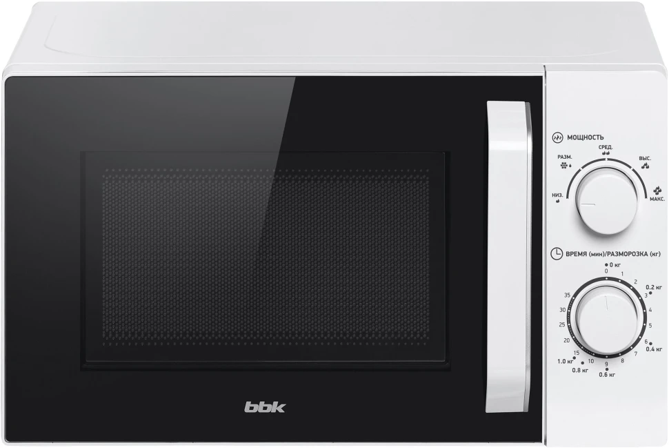 Микроволновая Печь BBK 20MWS-761M/W (W) 20л. 700Вт белый  