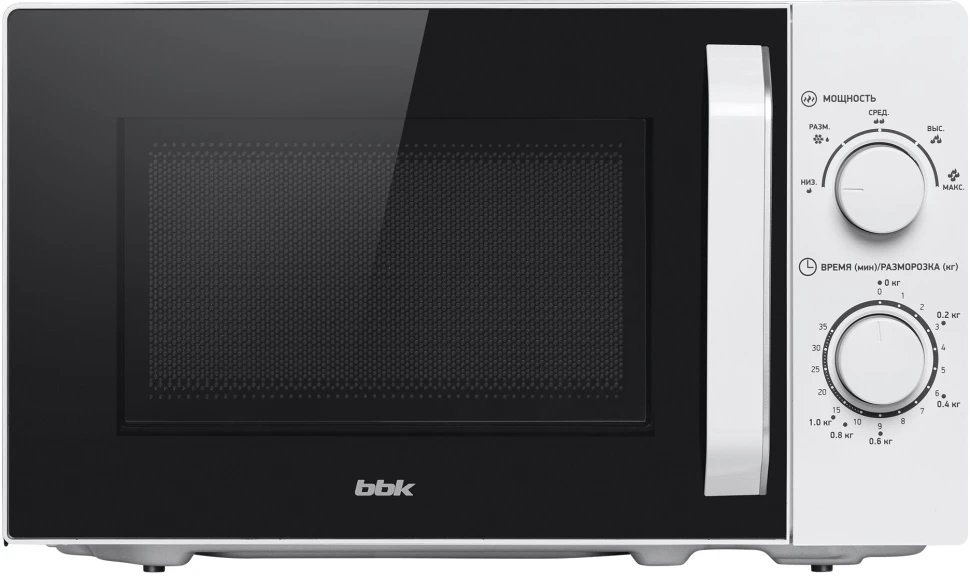 Микроволновая Печь BBK 20MWS-761M/W (W) 20л. 700Вт белый  