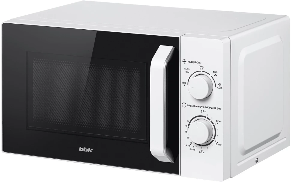 Микроволновая Печь BBK 20MWS-761M/W (W) 20л. 700Вт белый  
