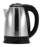 Чайник электрический Starwind SKS1050 1.8л. 1500Вт серебристый/черный корпус: металл/пластик  