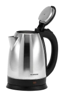 Чайник электрический Starwind SKS1050 1.8л. 1500Вт серебристый/черный корпус: металл/пластик