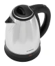 Чайник электрический Starwind SKS1050 1.8л. 1500Вт серебристый/черный корпус: металл/пластик  