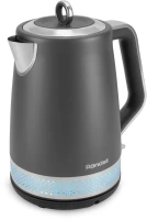 Чайник электрический Rondell RDE-WK880 1.7л. 2200Вт титан/серебристый корпус: серый