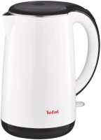 Чайник электрический Tefal KO260130 1.7л. 2150Вт белый/черный корпус: пластик (7211002463)