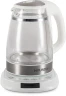 Чайник электрический Hyundai HYK-G5507 1.7л. 2200Вт белый/серебристый корпус: стекло  