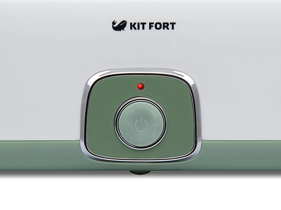 Йогуртница Kitfort KT-2006 20Вт 4б. 180мл белый/зеленый  