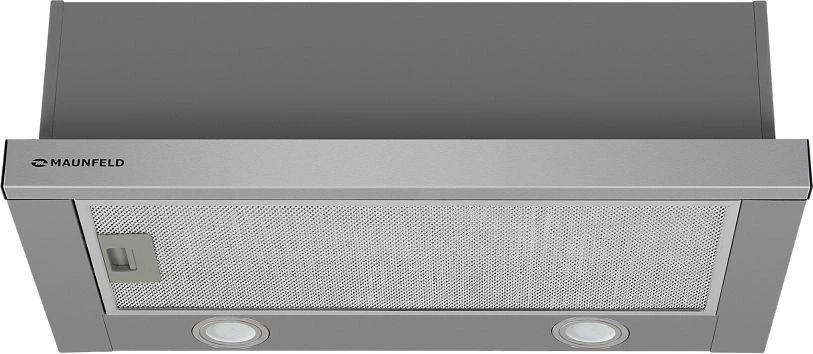 Вытяжка встраиваемая Maunfeld VS Light 50 нержавеющая сталь управление: кулисные переключатели (1 мотор)