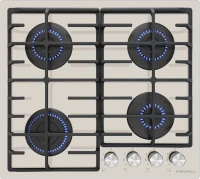 Газовая варочная поверхность Maunfeld EGHG.64.6CBG/G бежевый