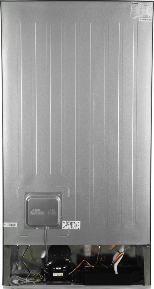 Холодильник Kraft KF-MS4801DI 2-хкамерн. темно-серый инвертер  