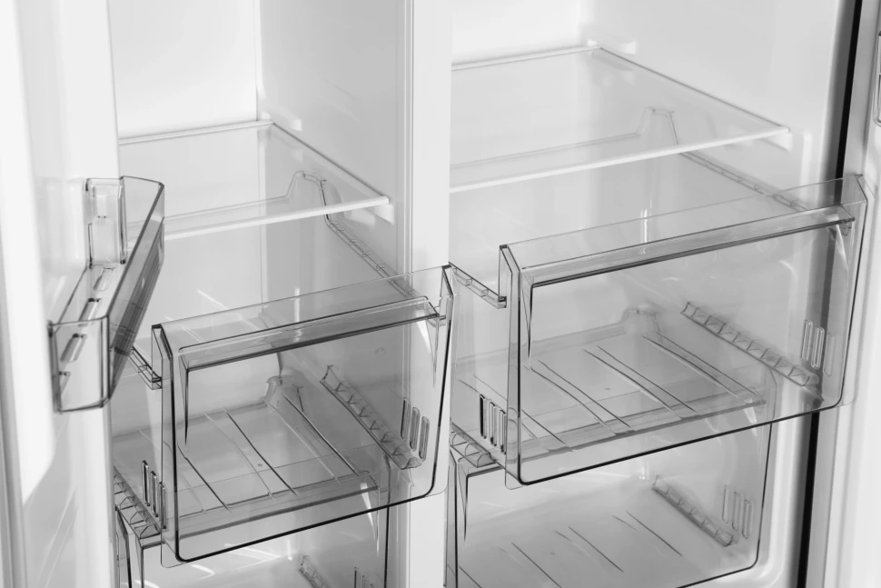 Холодильник Kraft KF-MS4801DI 2-хкамерн. темно-серый инвертер  