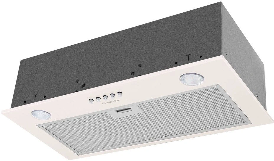 Вытяжка встраиваемая Maunfeld Crosby Singl 60 бежевый управление: кнопочное (1 мотор)