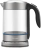 Чайник электрический Rondell RDE-WK888 1.6л. 2200Вт серебристый/прозрачный корпус: стекло  