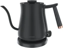 Чайник электрический Hyundai HYK-S5500 0.7л. 1000Вт черный/черный корпус: металл  