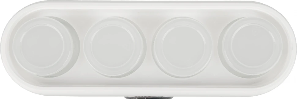 Йогуртница Kitfort KT-2007 20Вт 4б. 200мл упр.:электрон. белый/зеленый  