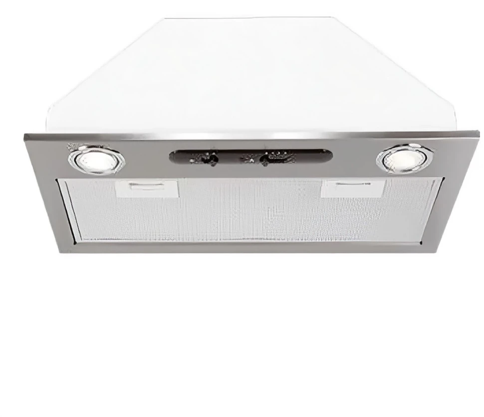 Вытяжка встраиваемая Elikor Врезной блок 52Н-400-П3Д нержавеющая сталь управление: ползунковое (1 мотор)  