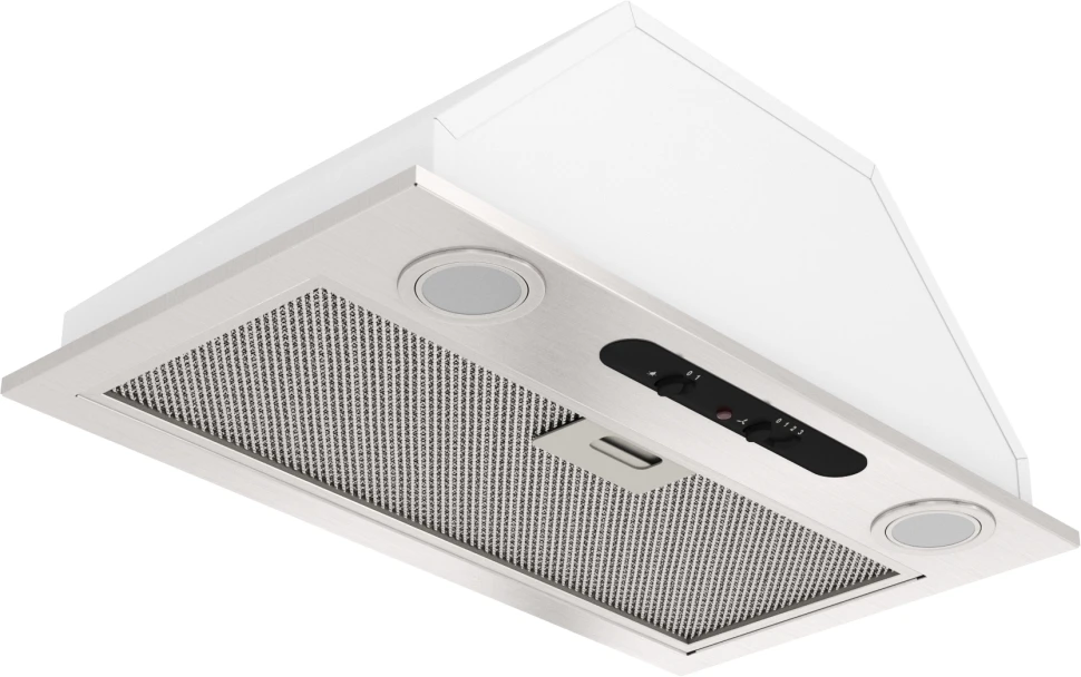 Вытяжка встраиваемая Elikor Врезной блок 52Н-400-П3Д нержавеющая сталь управление: ползунковое (1 мотор)  