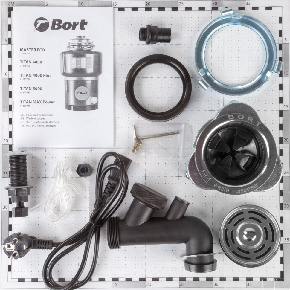 Измельчитель Bort Titan 4000 Plus 560Вт черный