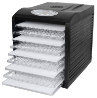 Сушка для фруктов и овощей Hyundai HYFD-1802 27под. 700Вт черный