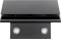 Вытяжка каминная Elikor Жемчуг 60П-700-Е4Д антрацит/черное стекло управление: сенсорное (1 мотор)