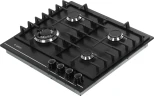 Газовая варочная поверхность Gefest ПВГ 1214-01 К2 черный матовый  