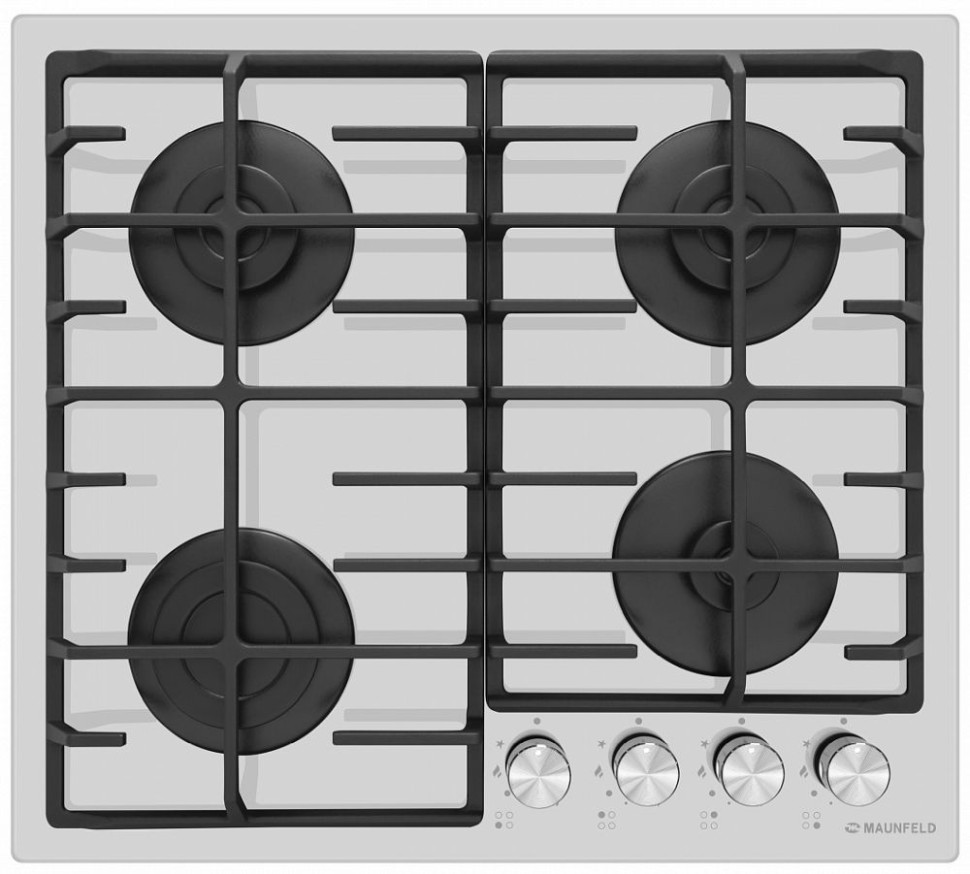 Газовая варочная поверхность Maunfeld EGHG.64.6CW/G белый  