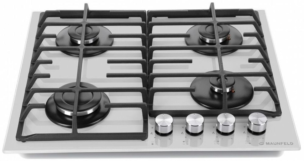 Газовая варочная поверхность Maunfeld EGHG.64.6CW/G белый  