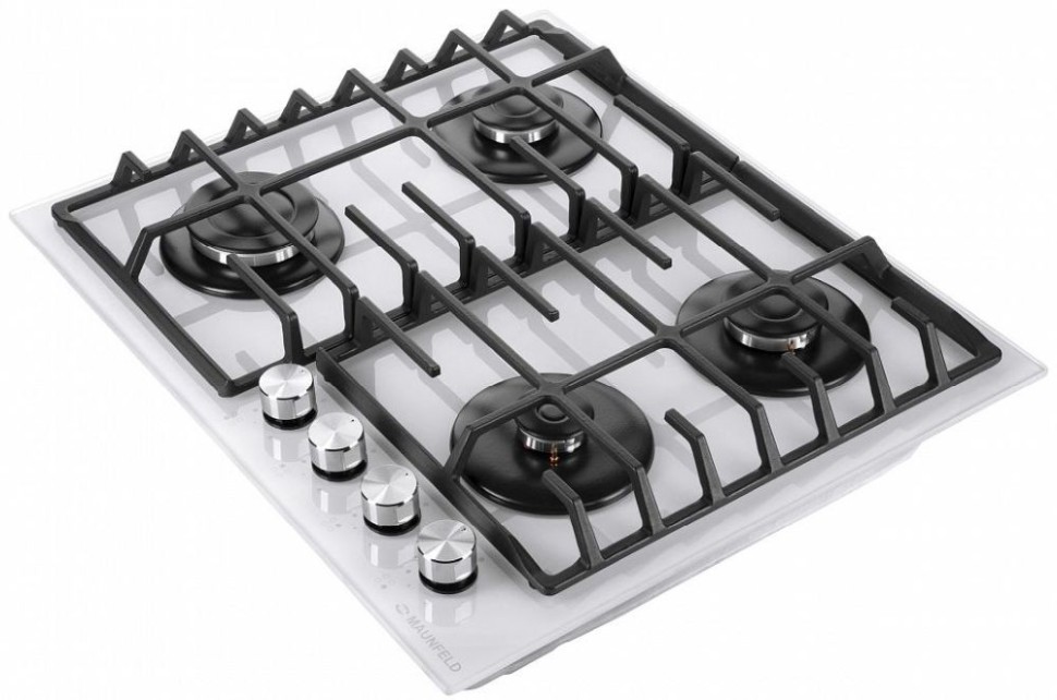 Газовая варочная поверхность Maunfeld EGHG.64.6CW/G белый  