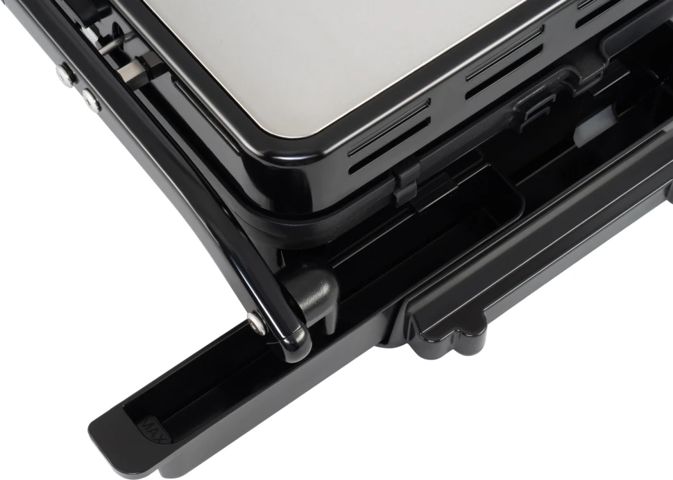 Электрогриль Hyundai HYG-5020 2000Вт серебристый/черный  