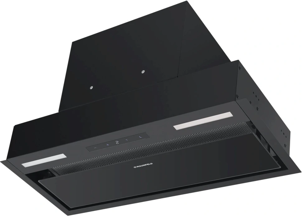 Вытяжка встраиваемая Maunfeld Fantasy 60 черный управление: сенсорное (1 мотор)  