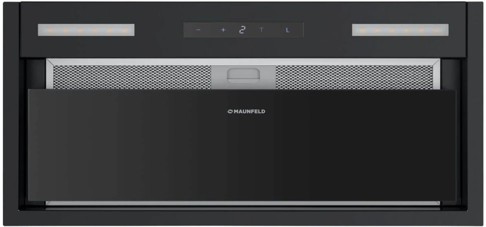 Вытяжка встраиваемая Maunfeld Fantasy 60 черный управление: сенсорное (1 мотор)  