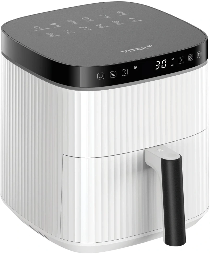 Аэрогриль Vitek VT-AF4001 5л 1500Вт белый/черный