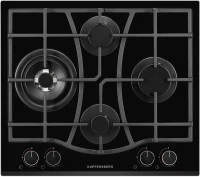 Газовая варочная поверхность Kuppersberg Hi-tech FG 67 B черный