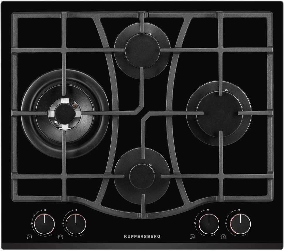 Газовая варочная поверхность Kuppersberg Hi-tech FG 67 B черный
