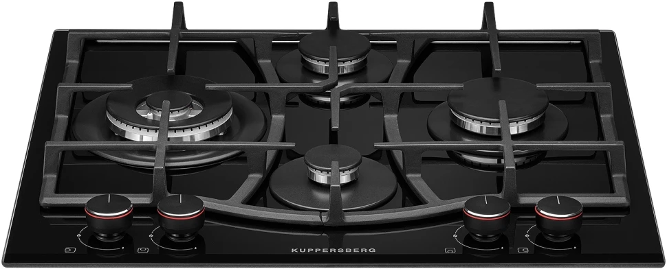 Газовая варочная поверхность Kuppersberg Hi-tech FG 67 B черный