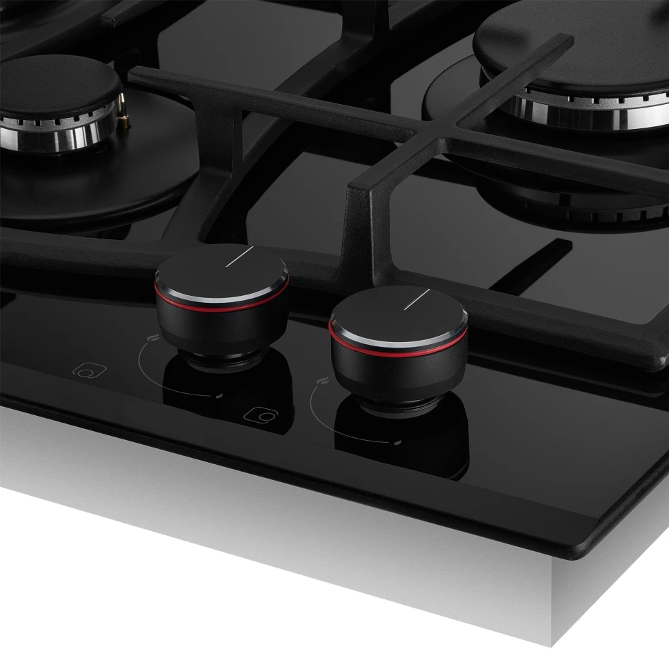 Газовая варочная поверхность Kuppersberg Hi-tech FG 67 B черный