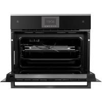 Компактный духовой шкаф с микроволнами Kuppersbusch CBM 6550.0 S2 Black Chrome