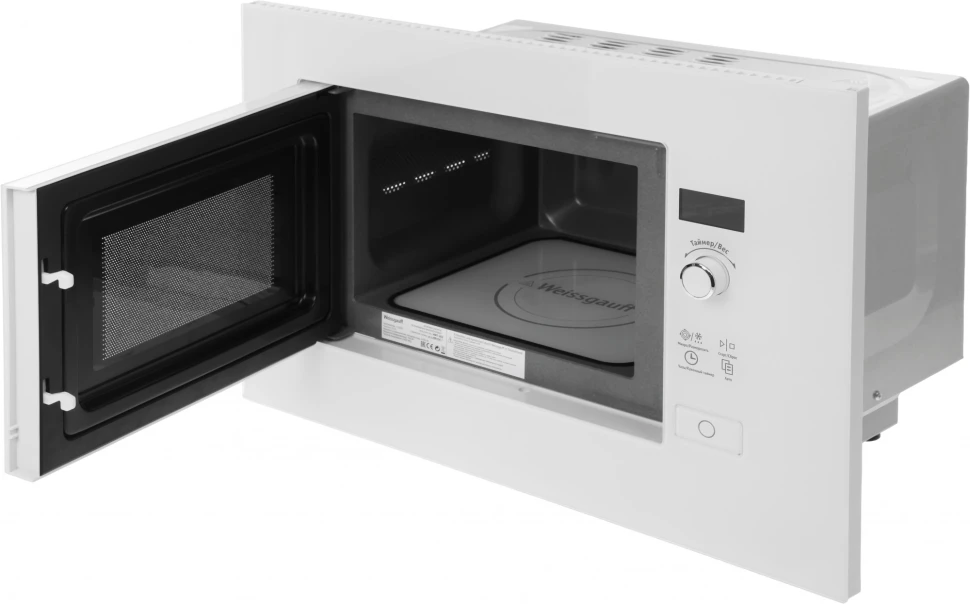 Микроволновая печь Weissgauff HMT-202 20л. 700Вт белый (встраиваемая)