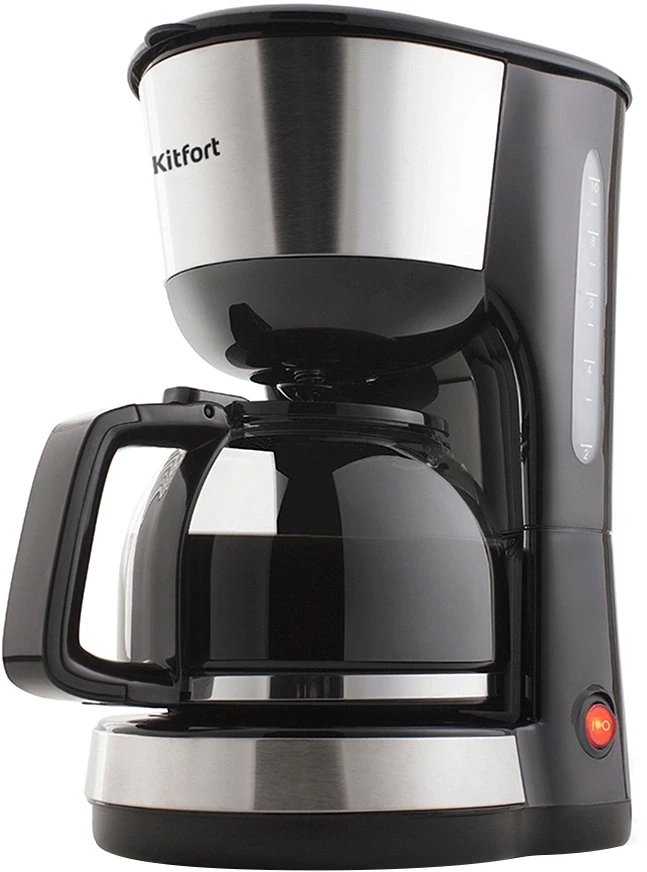 Кофеварка капельная Kitfort КТ-715 1000Вт черный  