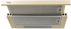 Вытяжка встраиваемая Oasis UV-60I (F) бежевый управление: кнопочное (1 мотор)  