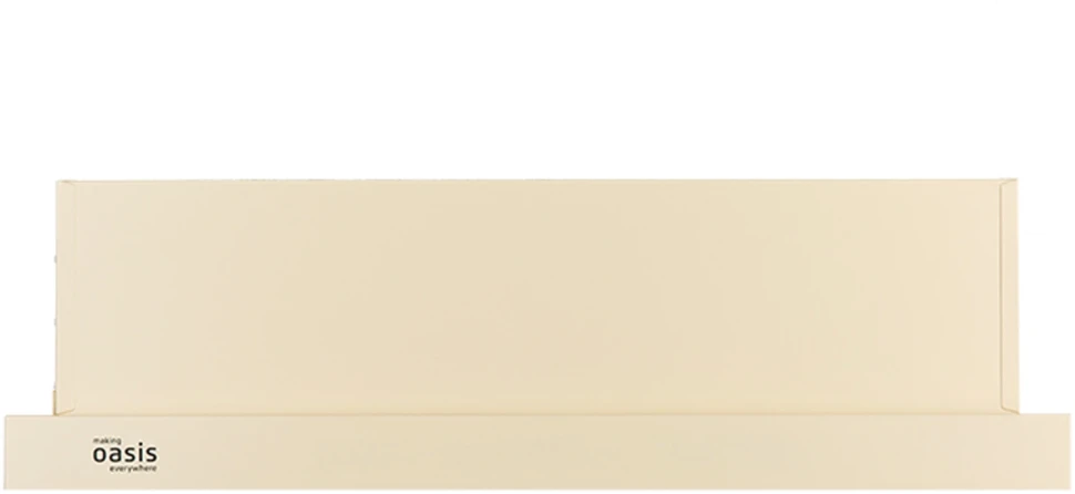 Вытяжка встраиваемая Oasis UV-60I (F) бежевый управление: кнопочное (1 мотор)  