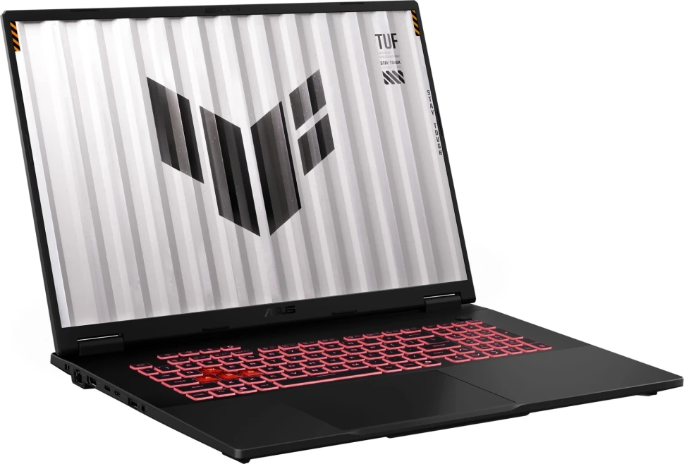 Ноутбук Asus TUF Gaming A18 FA808UP-S8051 Ryzen 7 260 32Gb SSD1Tb NVIDIA GeForce RTX 5070 8Gb 18" IPS FHD+ (1920x1200) без ОС grey WiFi BT Cam (90NR0NL1-M002U0)  