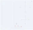 Индукционная варочная поверхность Lex EVI 641A WH белый